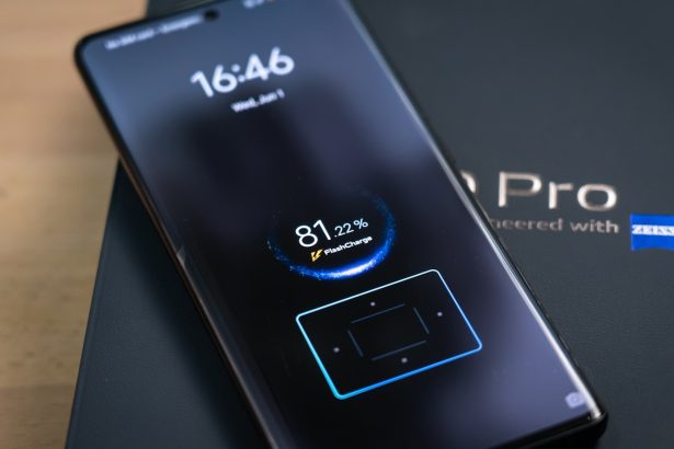 a black cell phone